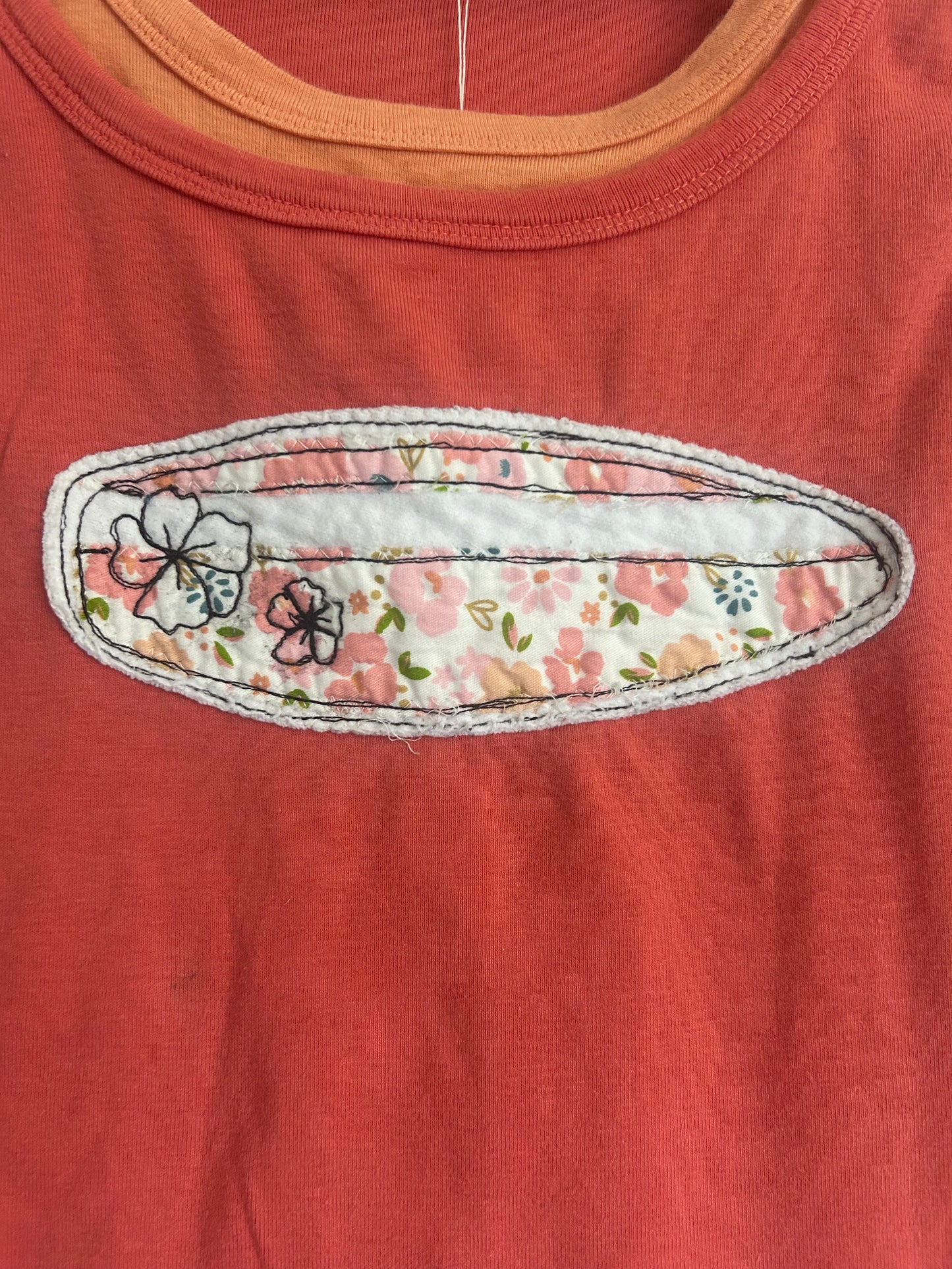 Pink Surfboard Tank Top