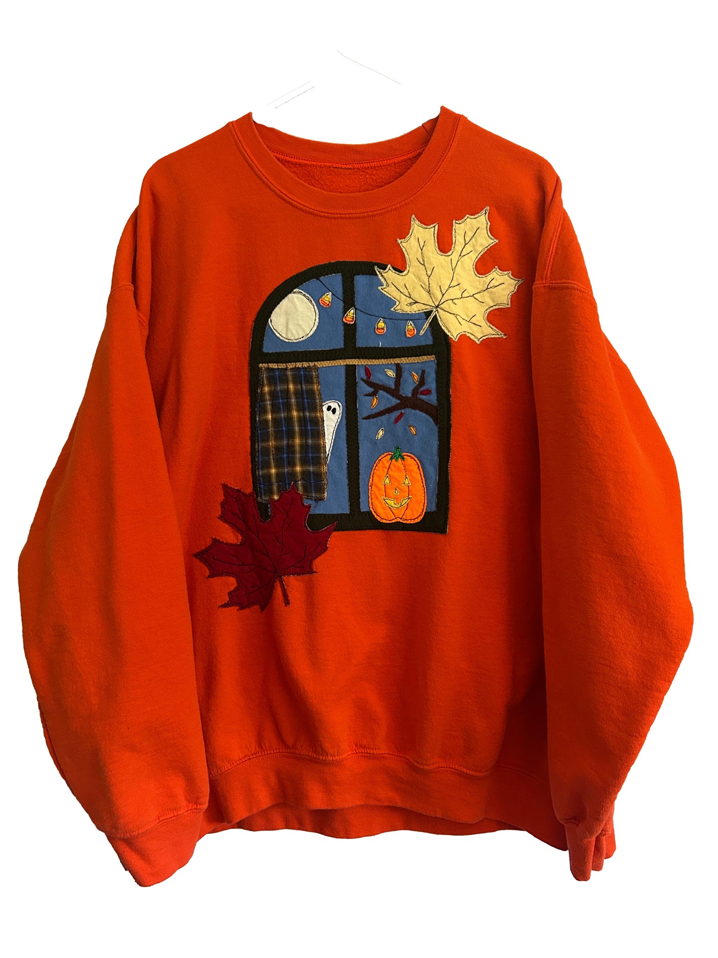 Halloween Night Window Sweatshirt