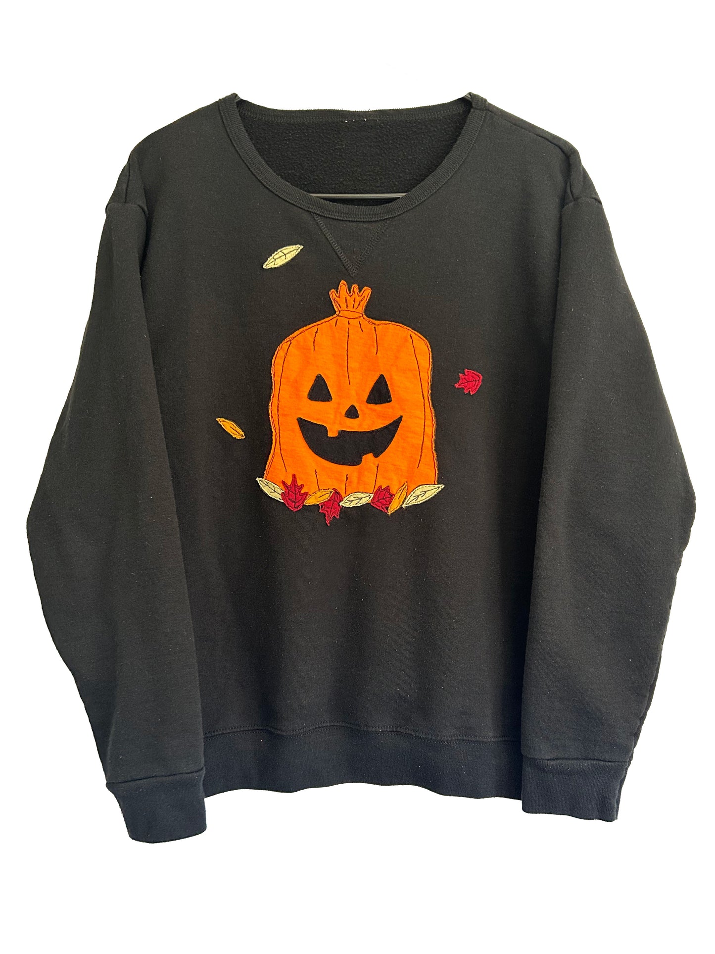 Pumpkin Leaf Bag Sweatshirt