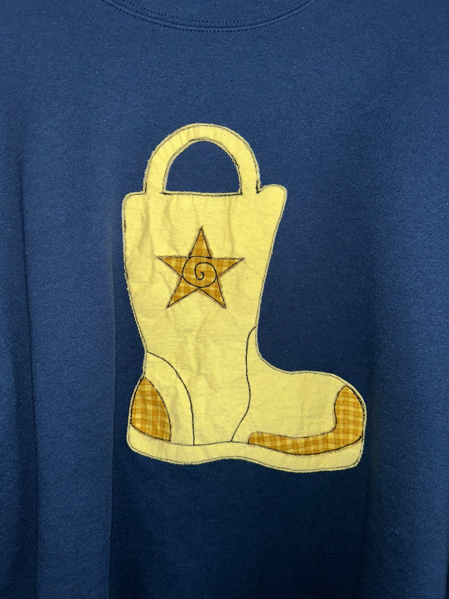 Yellow Rain Boot Sweatshirt