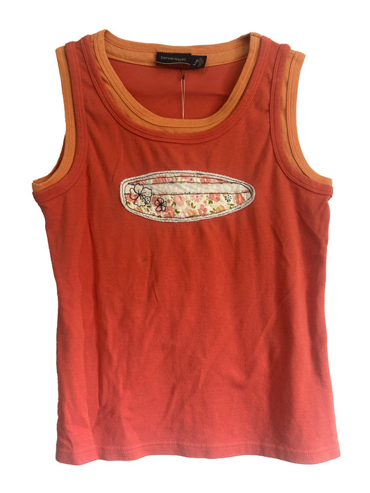 Pink Surfboard Tank Top
