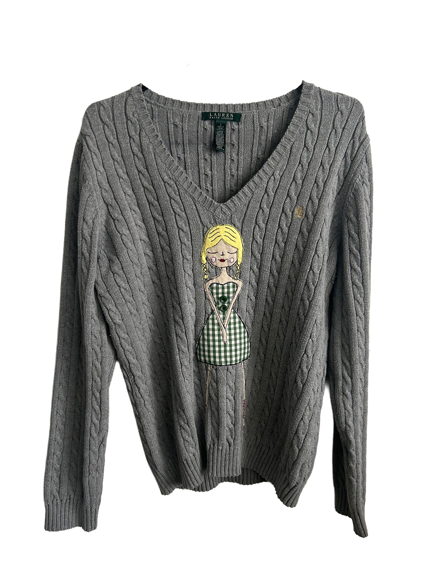 Gingham Girl Sweater