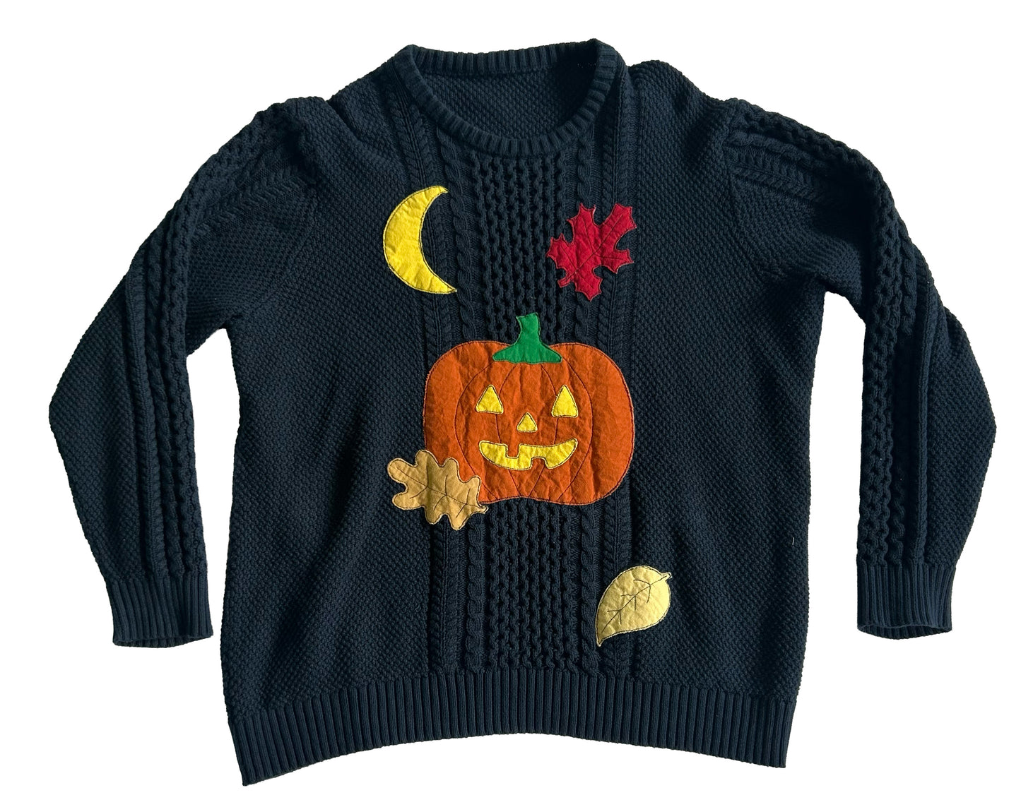 Glowing Pumpkin Sweater