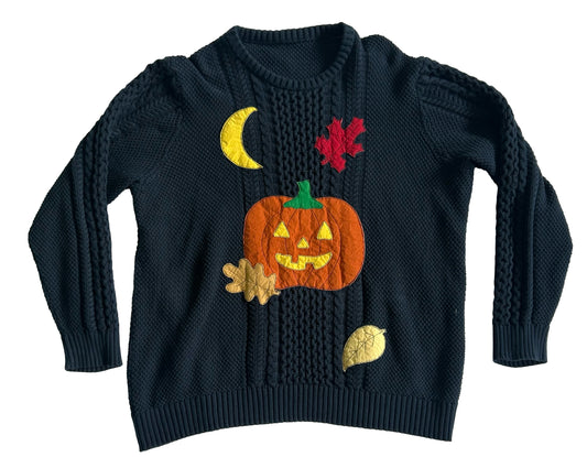 Glowing Pumpkin Sweater